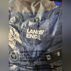 Lands' End Blue Vest XSP NEW